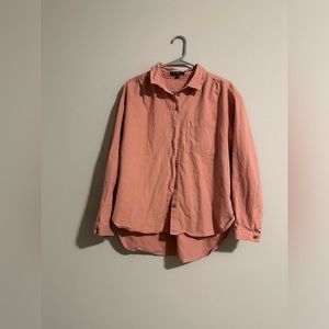 ~{ Pink Button Up }~